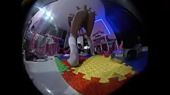 Reproduzir Stuffed Teddy Bear Cam pega adolescente Tranny em ação anal com BBC