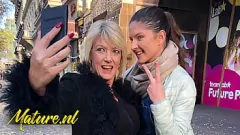 Play 56 Year Old MILF Amy Hart and Teen Donna Dream in Hardcore Lesbian Encounter